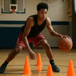 Palleggio avanzato nel basket: la sequenza di esercizi che sviluppa il ball handling sotto pressione