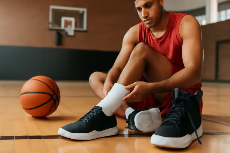 Prevenzione degli infortuni alla caviglia nel basket: le 2 abitudini che riducono drasticamente i rischi